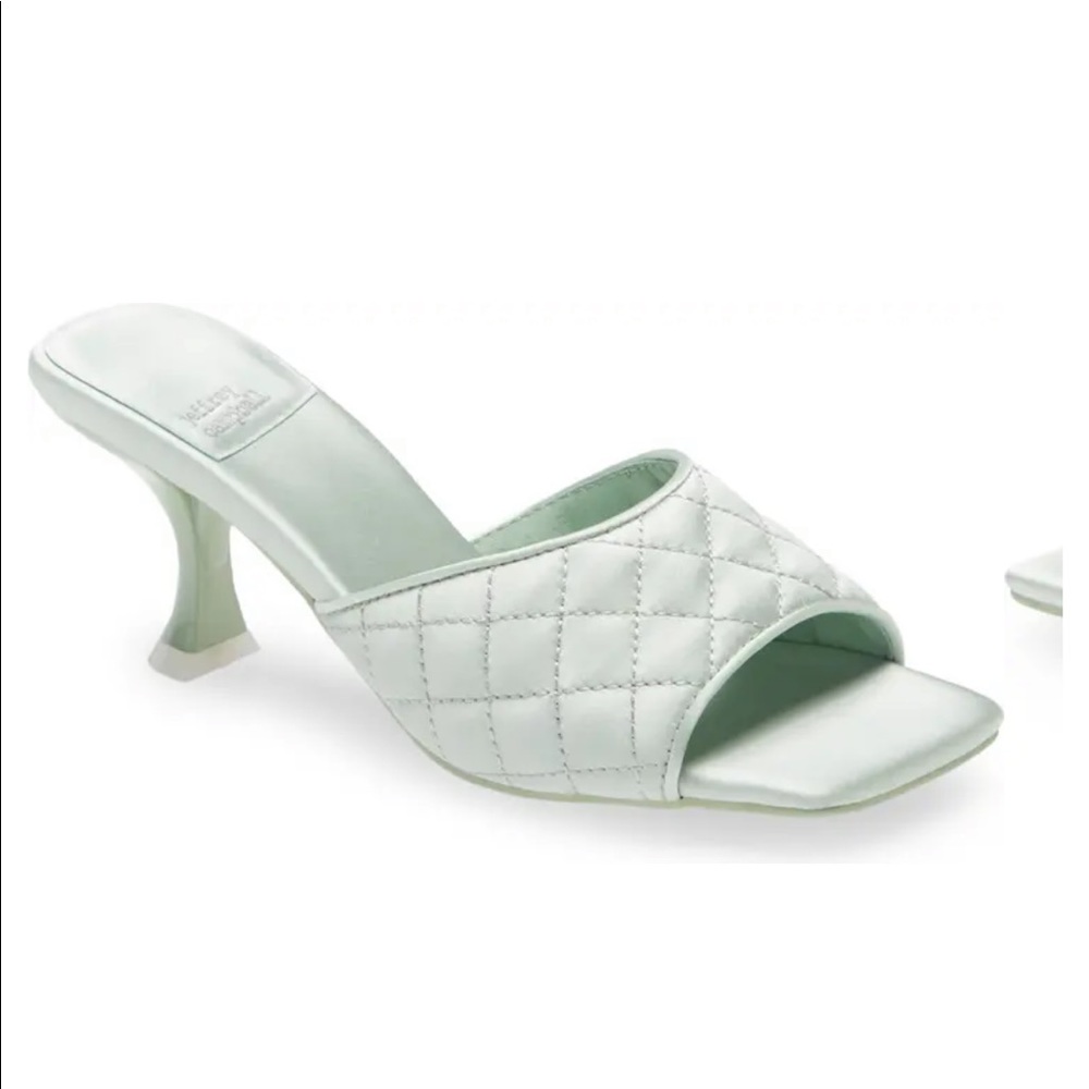 Jeffrey Campbell “Mr. Big” Mint Green Slide